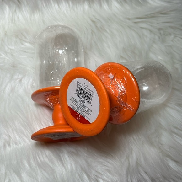 Orange Glass Dome Home Accents - Picture 4 of 5